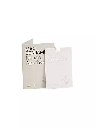 MAX BENJAMIN | Duftkarte CLASSIC COLLECTION Italian Apothecary | 